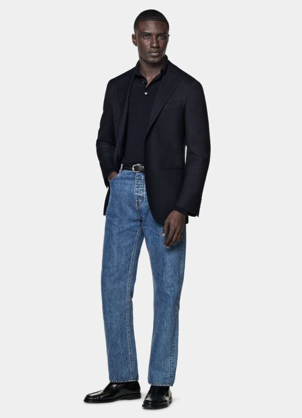 Pinnacle Stretch-Fit Blazer – Midnight Navy