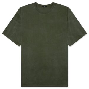 Breathable Mesh Tee – Olive Green