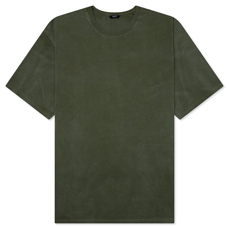 Breathable Mesh Tee – Olive Green